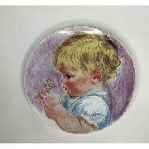 Vintage Collector’s Plate Baby Blossoms By Frances Hook (1982)